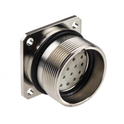 Kulatý konektor, počet kontaktů: 21, Montáž do panelu, velikost: 23 mm Lapp, pohlaví kontaktu: Vnitřní, orientace těla: