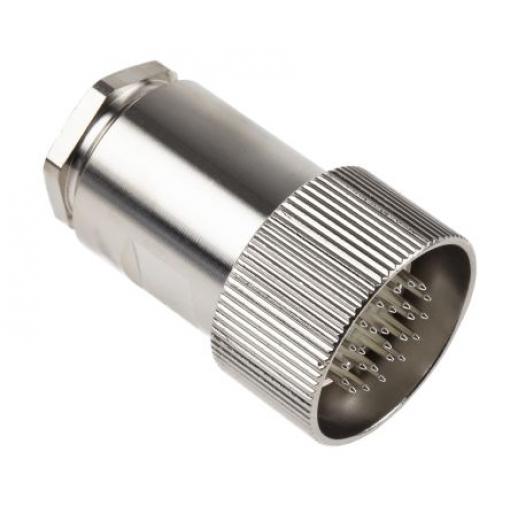 Kulatý konektor, počet kontaktů: 26, Kabel Lapp, pohlaví kontaktu: Vnější, orientace těla: Rovný Zástrčka, řada: EPIC