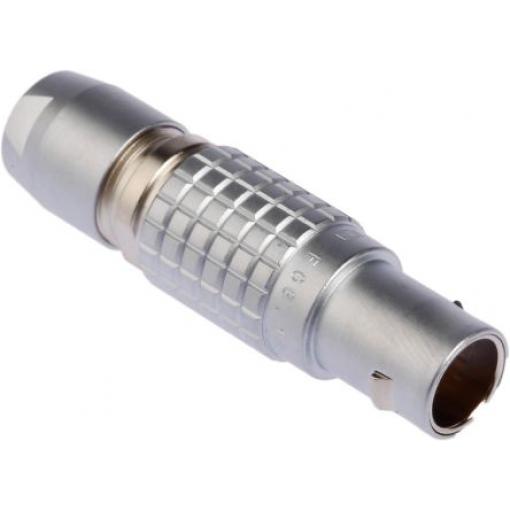 Kulatý konektor, počet kontaktů: 6, Kabel, velikost: 12 mm LEMO, pohlaví kontaktu: Vnější, orientace těla: Rovný