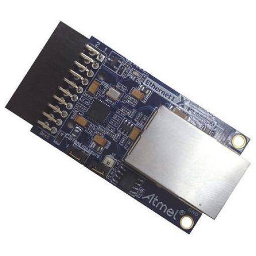 Microchip Prodlužující balík, ATSAMDA1E14A, SAM, Ethernet ATETHERNET1-XPRO, Mikrokontrolér, ARM Cortex M0+, Ethernet1