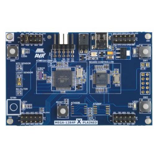 Microchip Vyhodnocovací deska, ATmega1284P, AVR, MCU ATMEGA1284P-XPLD, Mikrokontrolér, AVR, Xplained, Vývojová deska