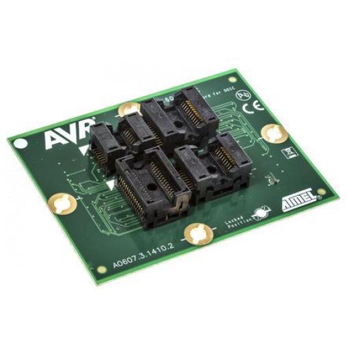 Příslušenství pro vývojové sady Obecná zásuvková karta, pro použití s: SOIC14/20/24/32 široký ATSTK600-SC11 Microchip