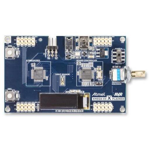 Microchip Vyhodnocovací deska, XMEGA-E5, AVR, MCU ATXMEGAE5-XPLD, Mikrokontrolér, AVR, XMEGA-E5 Xplained, Vyhodnocovací