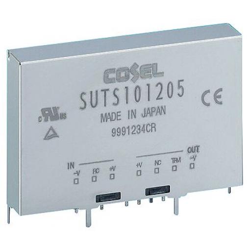 Cosel Měnič DC/DC SUTS, výstup: 3.3 V dc 500 V ac, Vin 48V dc 2.6 A, Vin 36V 8.58 W -40 °C 85 °C Montáž na plošný spoj