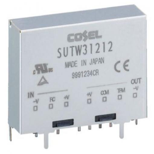 Cosel, výstup: 24V dc, -24 V dc 130 mA