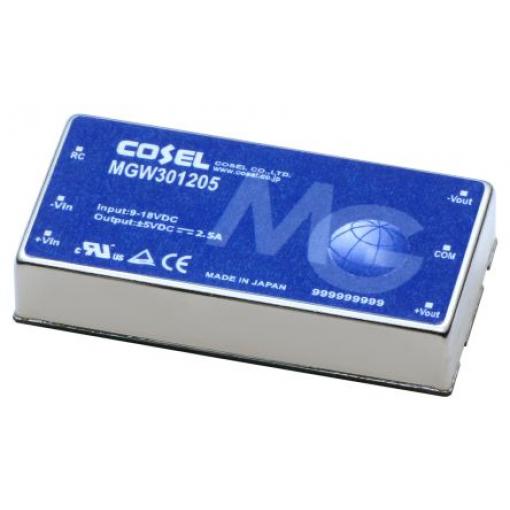 Cosel, výstup: 5V dc, -5 V dc 2.5 A, Vin 9V 25 W
