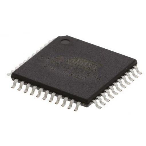 Microchip Mikrokontrolér ATMEGA644PA-AU 8 bit AVR 20 MHz 64kB Blesk 4 kB RAM, počet kolíků: 44 kolíkový, TQFP