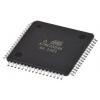 Microchip Mikrokontrolér ATMEGA64A-AU 8 bit AVR 16 MHz 64kB Blesk 4 kB RAM, počet kolíků: 64 kolíkový, TQFP