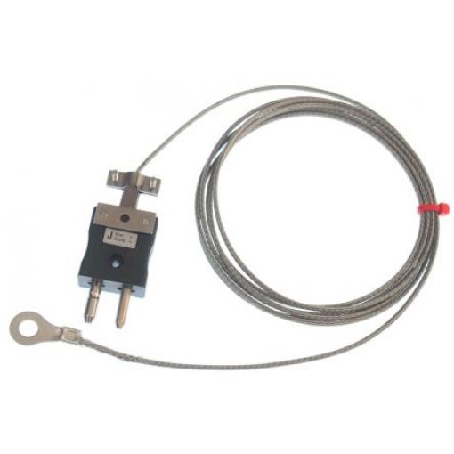 Podložka termočlánek RS222/1016 2 m kabel Kalibrováno typ J Nerezová ocel 2 m sonda, 60 °C 6 mm na 350 °C IEC, RoHS