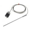 Termočlánek pro vysoké zatížení 2 m kabel Kalibrováno typ J Nerezová ocel 150 mm sonda, 60 °C 4.5 mm na 350 °C IEC, RoHS