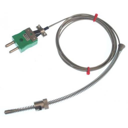 Nastavitelný bajonetový termočlánek 3 m kabel typ K 3 m sonda 6 mm na 350 °C IEC, RoHS Compliant RS PRO