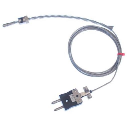Nastavitelný bajonetový termočlánek 3 m kabel Kalibrováno typ J 3 m sonda 6 mm na 350 °C IEC, RoHS Compliant RS PRO