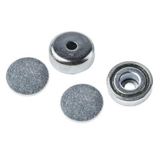 Neodymový magnet Otvor se závitem, délka: 8 mm 23 kg, tloušťka: 8 mm 32 mm Eclipse