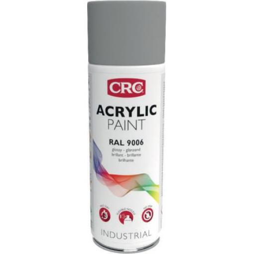 Barva ve spreji 400 ml, Stříbrná Lesklý CRC RAL 9006