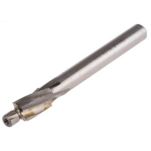 RS PRO Válcové záhlubníky, Rychlořezná ocel, velikost závitu: M5, celková délka: 80 mm průměr řezné části 10 mm 1, 8mm