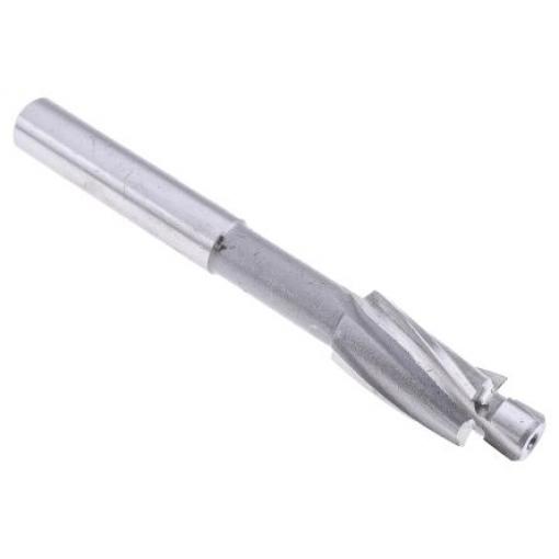 RS PRO Válcové záhlubníky, Rychlořezná ocel, velikost závitu: M6, celková délka: 80 mm průměr řezné části 11 mm 1, 8mm