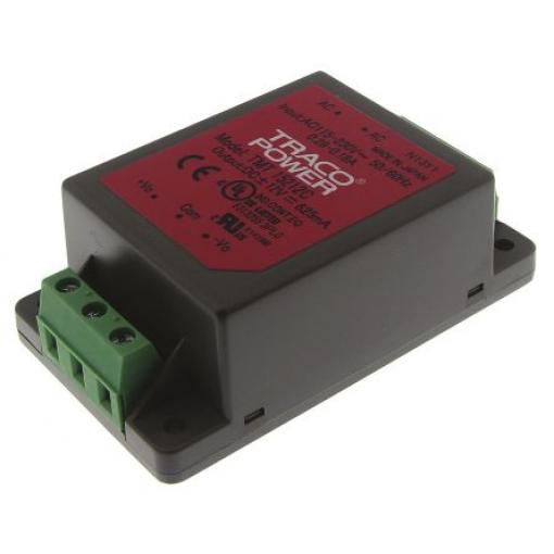 Spínaný napájecí zdroj, počet výstupů: 2 TMT 15212C 12V dc Šasi 15 W TMT TRACOPOWER 264V ac