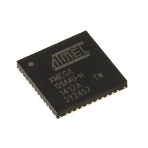 Microchip Mikrokontrolér ATXMEGA128A4U-MH 16 bit AVR 32 MHz 128kB Blesk 8 kB RAM, počet kolíků: 44 kolíkový, VQFN
