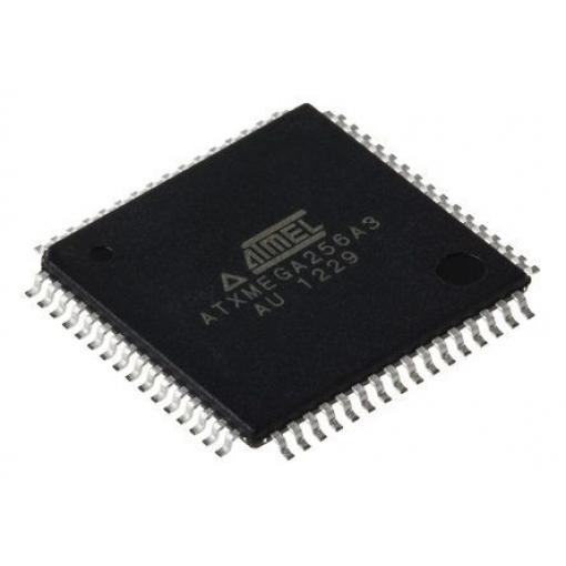 Microchip Mikrokontrolér ATXMEGA256A3-AU 16 bit AVR 32 MHz 256kB Blesk 16 kB RAM, počet kolíků: 64 kolíkový, TQFP