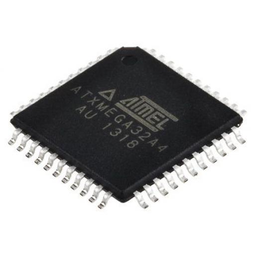 Microchip Mikrokontrolér ATXMEGA32A4-AU 16 bit AVR 32 MHz 32kB Blesk 4 kB RAM, počet kolíků: 44 kolíkový, TQFP