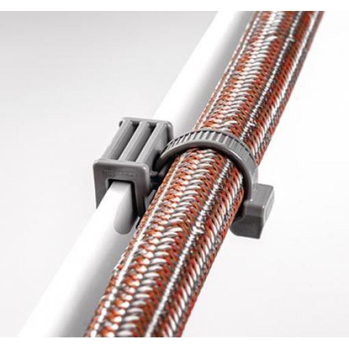 Stahovací páska Nerozpojitelné 156-00831 T50ROSEC21-PA66HS/PA66HIRHS-BK 200 mm 4.6mm Černá Nylon 66 HellermannTyton