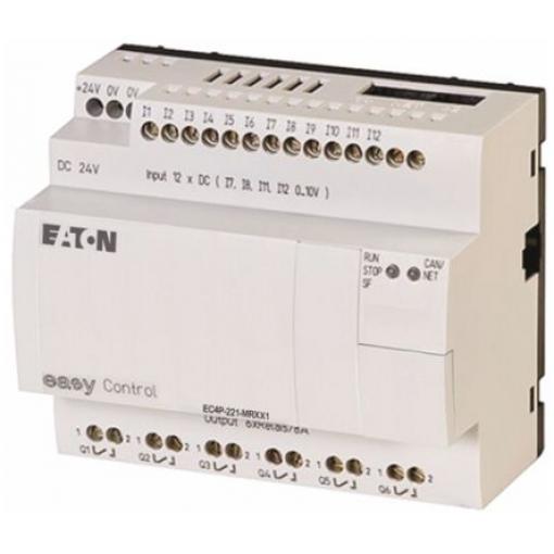 Logický modul řada Snadné, výstup: Relé CANOpen, EasyNet Lišta DIN 24 V dc Eaton