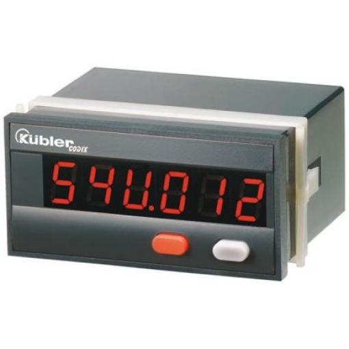 Čítač 6.54U.012.000, řada: CODIX 54U Čítač Kubler 6 LED 60 kHz 260V ac