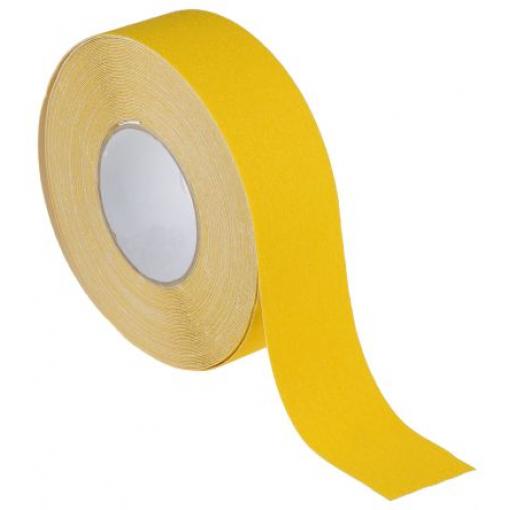 Výstražná páska, Žlutá Polyvinylchlorid 1 mm 50 mm, délka: 20 m 3M