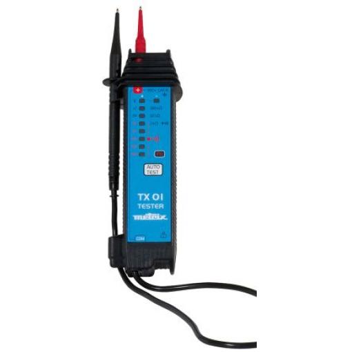 Chauvin Arnoux Tester napětí, typ displeje: LED, IP50 690V ac/dc Kontrola spojitosti, Baterie CAT III