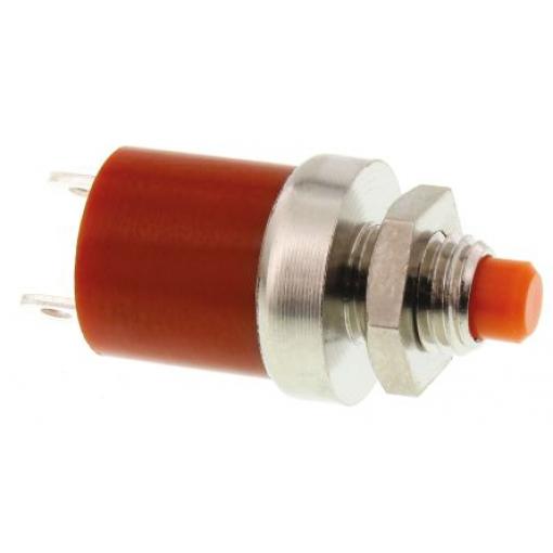 Miniaturní tlačítkový spínač SPDT Montáž do panelu Okamžité Ne 3 A při 125 V AC