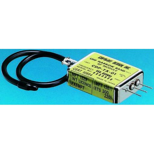 RF modul LC-TX458E-R FM úzkopásmová modulace 60 °C -20 °C LPRS 458.775 MHz 12 V