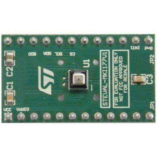 Příslušenství vývojové sady Deska adaptéru, pro použití s: Zásuvka DIP24 STEVAL-MKI177V1 STMicroelectronics