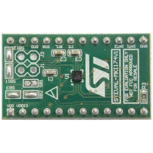 Příslušenství vývojové sady Adaptérová deska LIS2DS12, pro použití s: Zásuvka DIP24 STEVAL-MKI174V1 STMicroelectronics