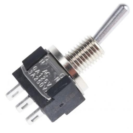 KNITTER-SWITCH Přepínač IP67 Panel SPDT zap-zap ovládání 4 A Pájecí 30 V dc