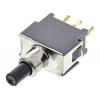 KNITTER-SWITCH Tlačítkový spínač IP67 SPDT Montáž na plošný spoj Okamžité 6.2 mm 50 mA 48 V dc 250 V ac