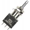 KNITTER-SWITCH Miniaturní tlačítkový spínač, řada: MPA IP67 SPDT Panel Okamžité 6.2 mm 3 A, barva LED: Bílá 250 V ac