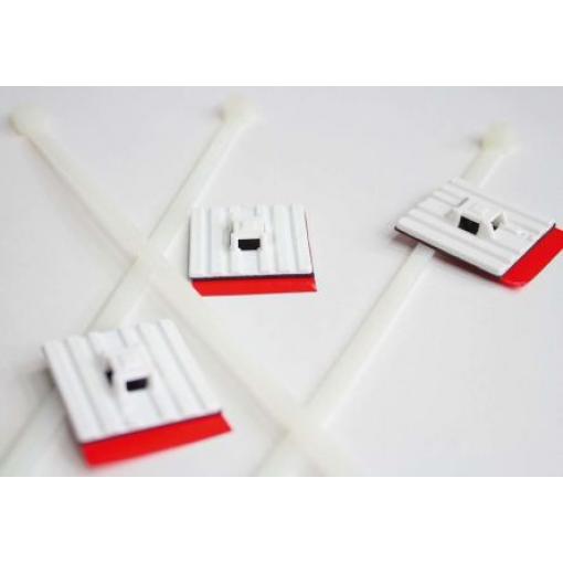 Stahovací páska Montáž 912-14947 'FLEXTACK KIT T50RF NA 200 mm 28mm Přírodní Nylon 66 HellermannTyton