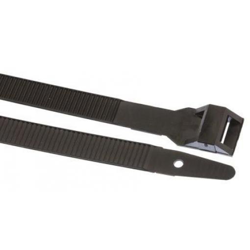 112-00034 LPH750-PA66HIR(S)-BK Nylon 66 HellermannTyton