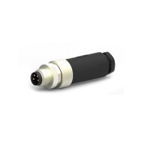 Kulatý konektor, počet kontaktů: 4, Kabel, velikost: M8 TE Connectivity, pohlaví kontaktu: Vnější, orientace těla: Rovný