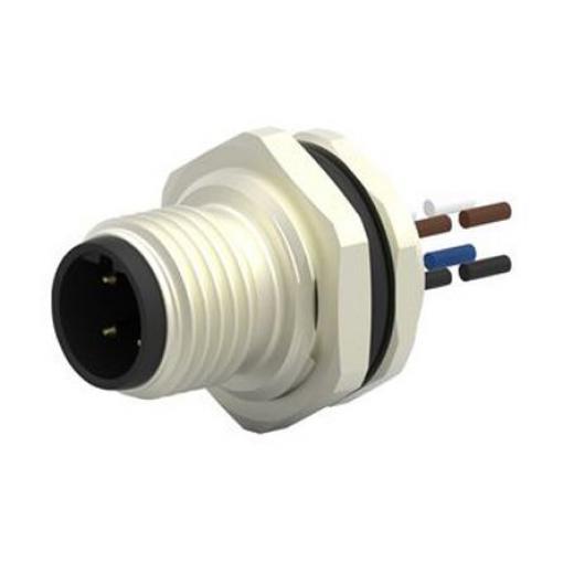 Kabel ovladače snímače, A: Vnější, A: Rovný 4, B: Volný konec, B: Neuzavřený, 250V ac/dc 4, IP67, řada: T417 TE