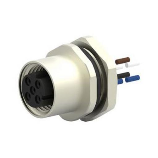 Kabel ovladače snímače, A: Vnitřní, A: Rovný 4, B: Bez koncovky, 250V ac/dc 4, IP67, řada: T417 TE Connectivity