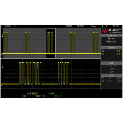 Software pro osciloskopy Software pro analýzu osciloskopu N8900A Infiniium Offline na bázi PC DSOX1EMBD, pro použití s: