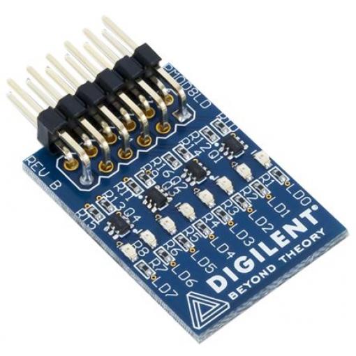 Digilent Vyhodnocovací sada LED 410-163, LED, Rozšiřující modul, Pmod 8LD Rozšiřující modul