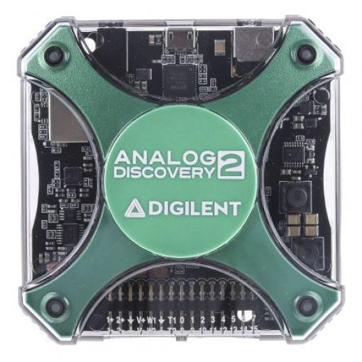 Osciloskop, řada: Analog Discovery 2 410-321 Počítačové 30 MHz Digilent 2 kanálový