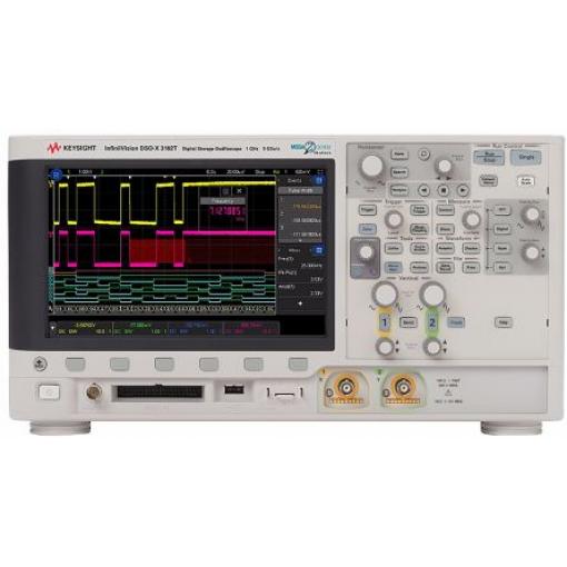 Osciloskop, řada: InfiniiVision 3000T X DSOX3104T Pracovní stůl 1 GHz Keysight Technologies 4 kanálový, ISOCAL