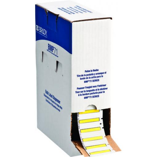 Brady Teplem smrštitelné štítky Žlutá 44.45 mm BMP71 6 mm 1000 Per Pack