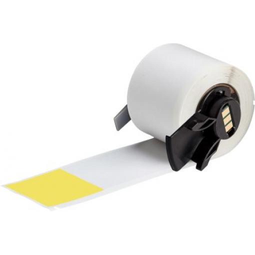 Brady Kabelové štítky Žlutá 38.1 mm BMP61, BMP71 (s multimediálním adaptérem) 152.4 mm 50 Per Pack