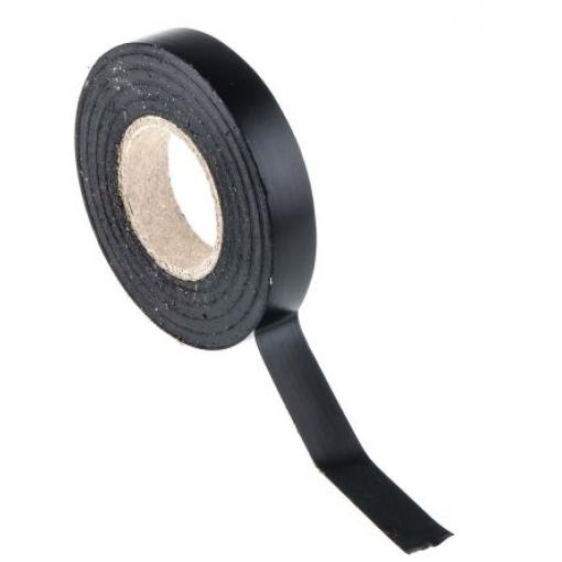 Elektrikářská páska, název: AT7, Černá Polyvinylchlorid 8000 V 12 mm x, délka: 20 m tloušťka 0.13 mm RS PRO
