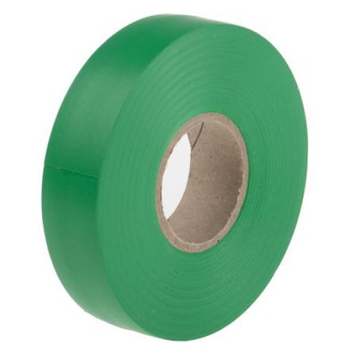 Elektrikářská páska, název: AT7, Zelená Polyvinylchlorid 8000 V 19 mm x, délka: 33 m tloušťka 0.13 mm RS PRO