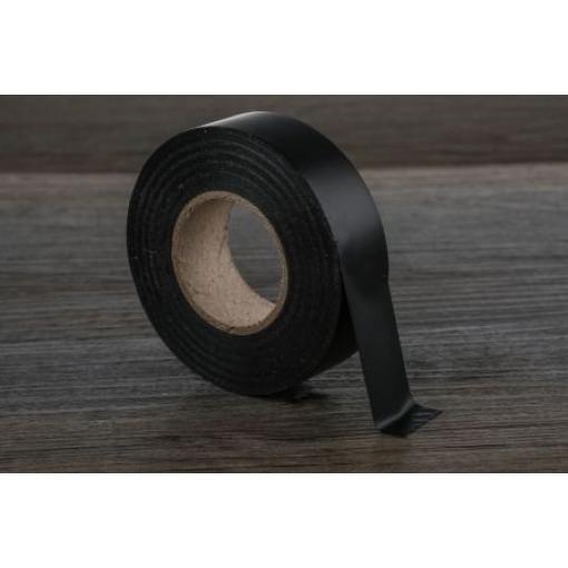 Elektrikářská páska, Černá PVC 19mm x , délka: 20m tloušťka 0.10mm 237005 RS PRO